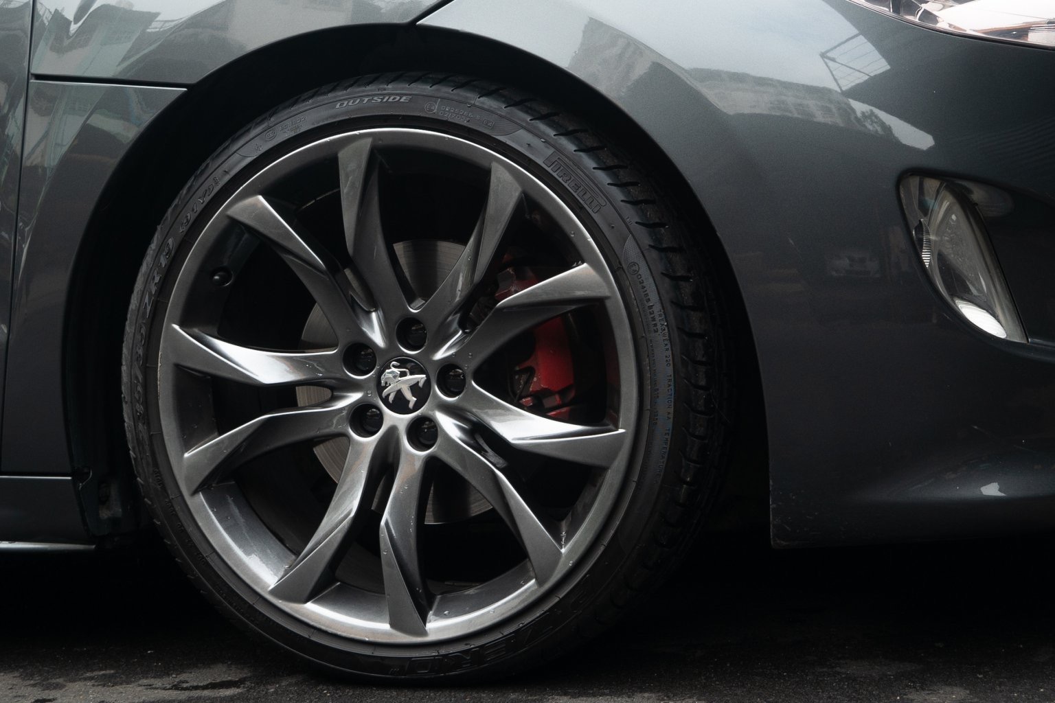 Peugeot RCZ ปี 2011 สีเทา (รูปที่ 12)