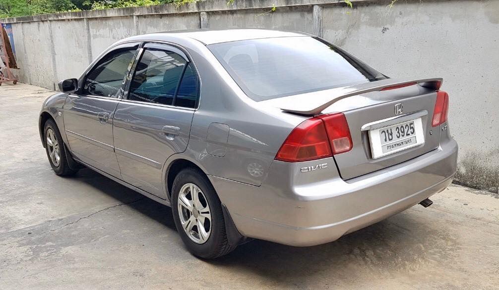 Honda Civic ES (Dimension) โฉมแรก ปี 2003 สีเทา (รูปที่ 3)