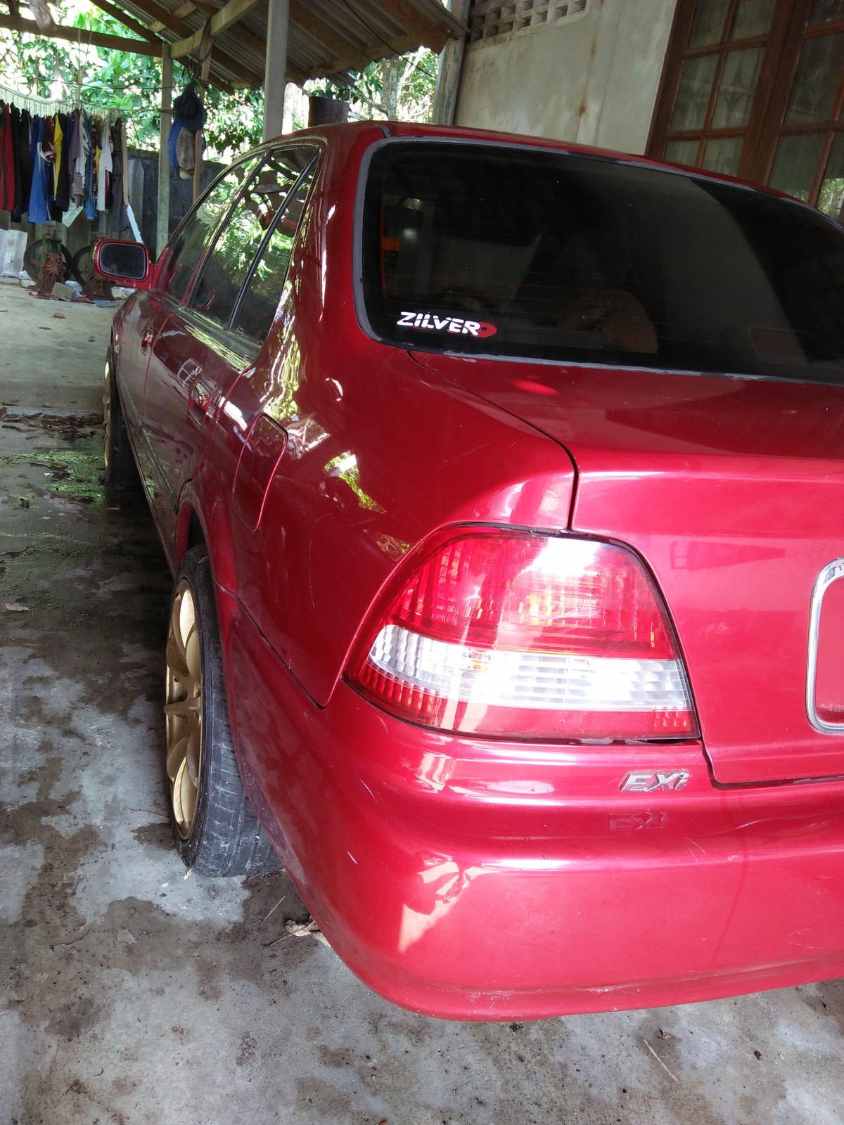 Honda City Type-Z ปี 2002 สีแดง (รูปที่ 3)