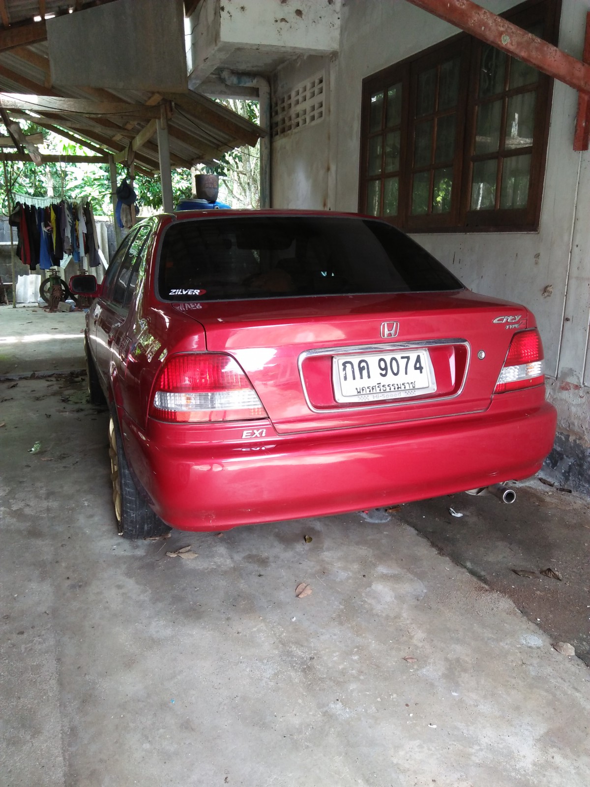 Honda City Type-Z ปี 2002 สีแดง
