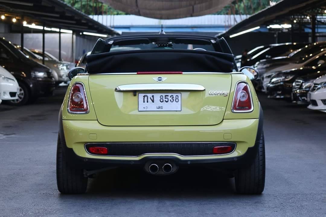 Mini Hatch (Cooper) Gen2 R57 (Convertible) ปี 2009 สีเหลือง (รูปที่ 6)