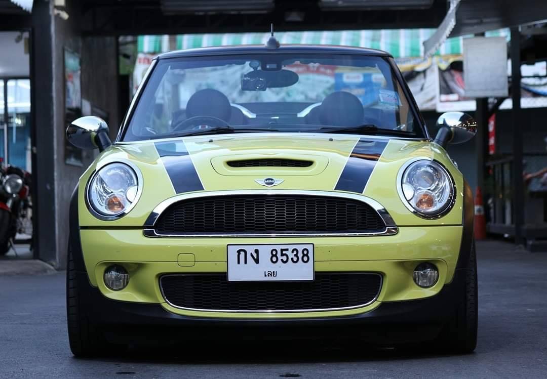 Mini Hatch (Cooper) Gen2 R57 (Convertible) ปี 2009 สีเหลือง