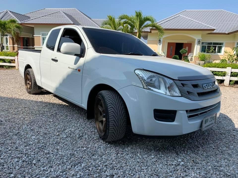 Isuzu D-Max Space Cab ปี 2012 สีขาว (รูปที่ 2)