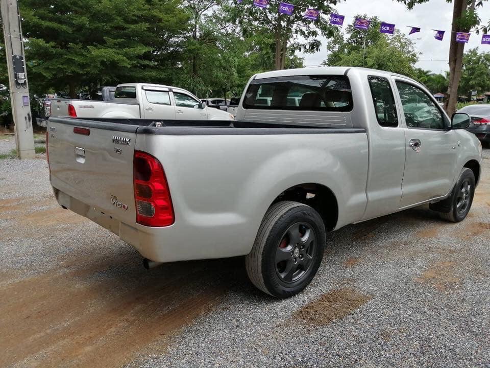 Toyota Hilux Vigo Extra cab ปี 2005 สีเงิน (รูปที่ 4)
