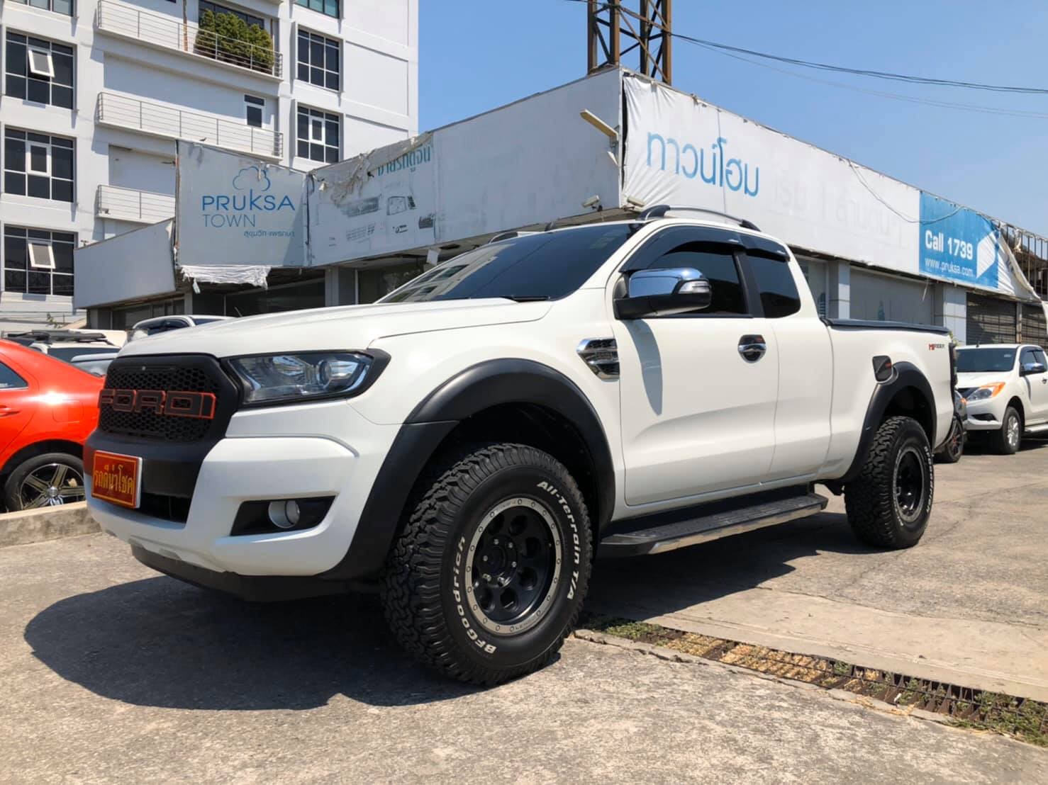 Ford Ranger Hi-Rider (Cab) ปี 2016 สีขาว (รูปที่ 3)