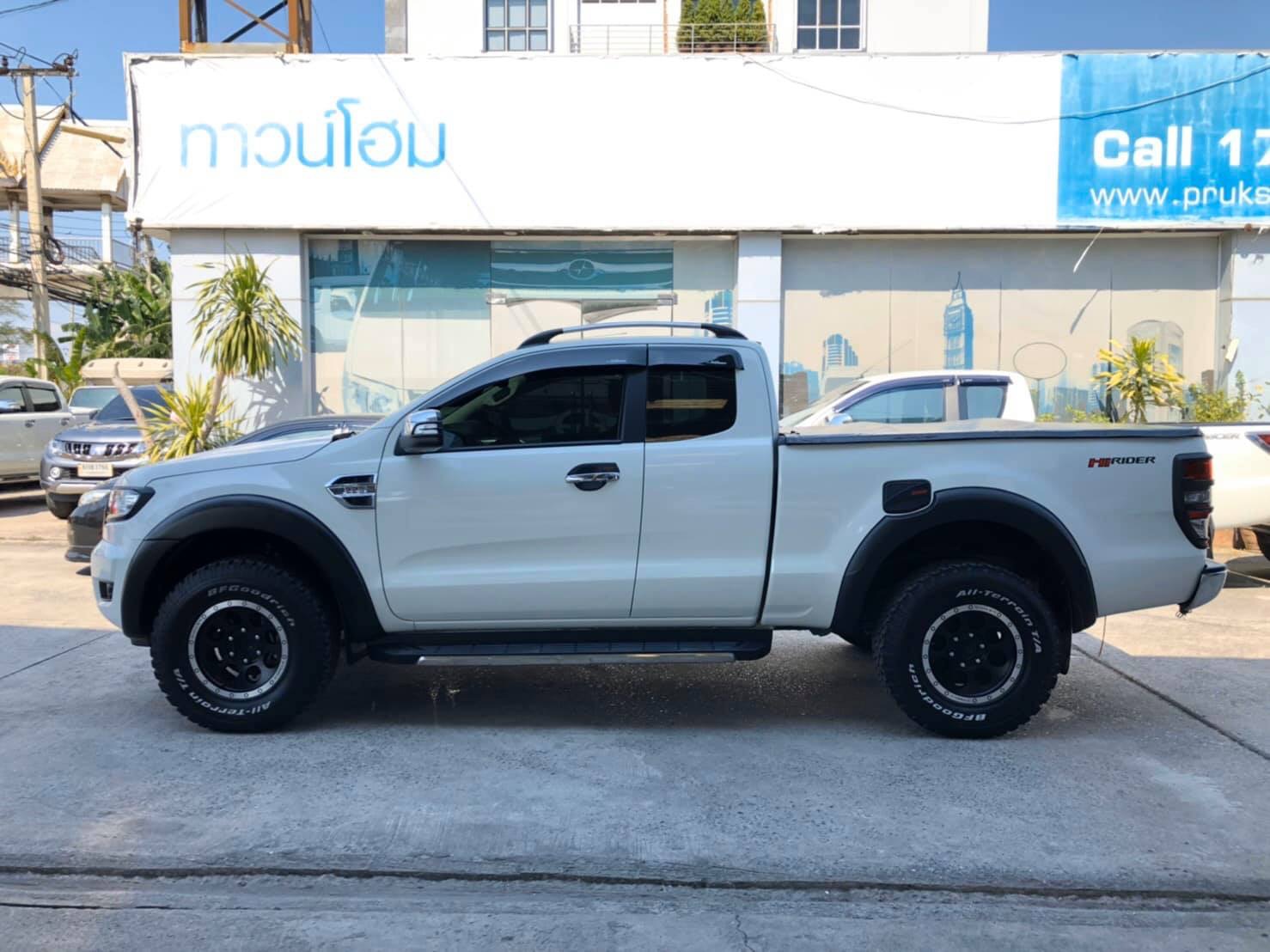 Ford Ranger Hi-Rider (Cab) ปี 2016 สีขาว (รูปที่ 4)