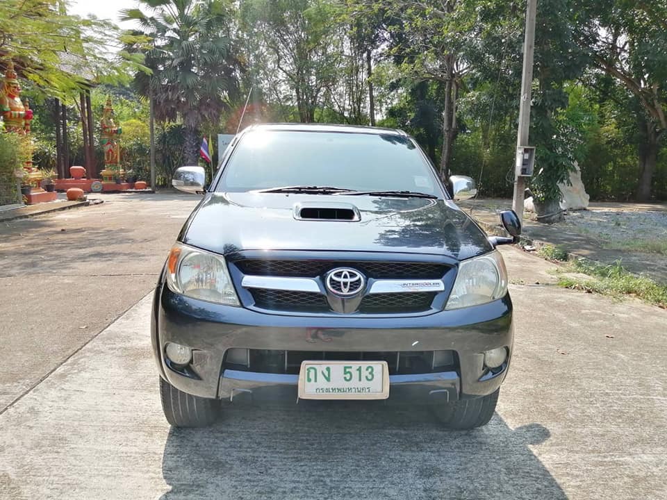 Toyota Hilux Vigo Prerunner (Cab) ปี 2007 สีดำ (รูปที่ 3)