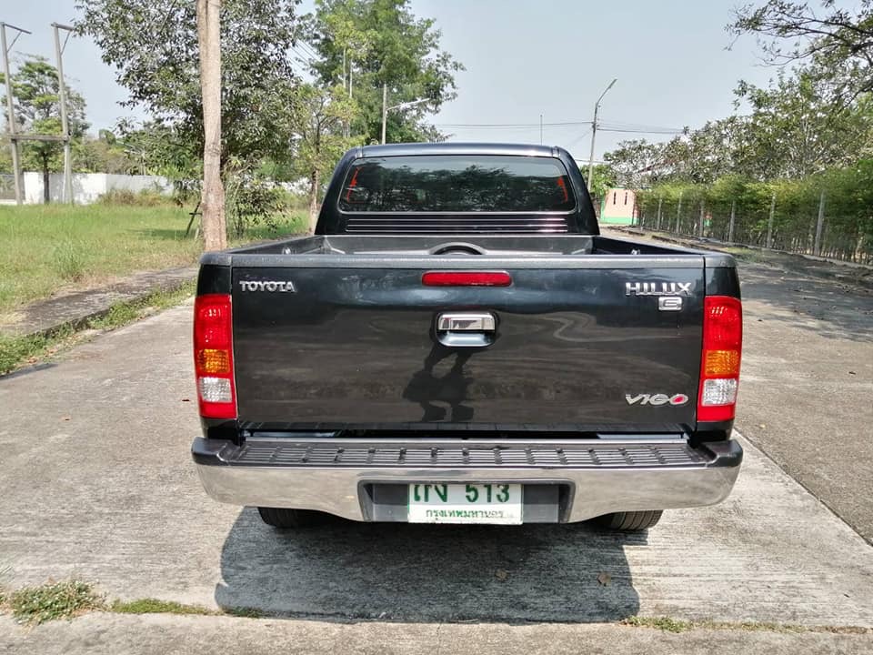 Toyota Hilux Vigo Prerunner (Cab) ปี 2007 สีดำ (รูปที่ 6)