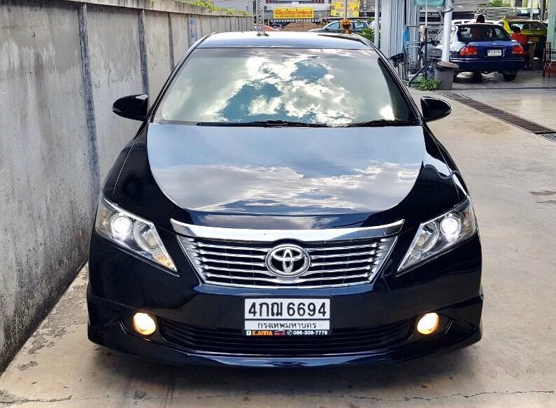Toyota Camry (XV50) ปี 2013 สีดำ (รูปที่ 2)