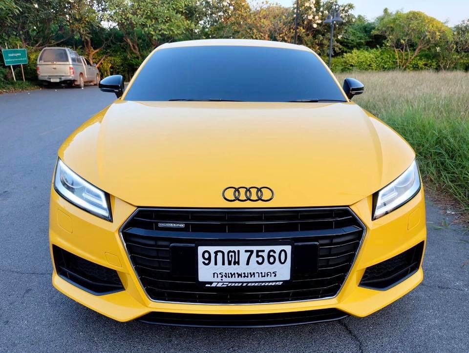 Audi TT Mk3 8S TT ปี 2017 สีเหลือง (รูปที่ 2)