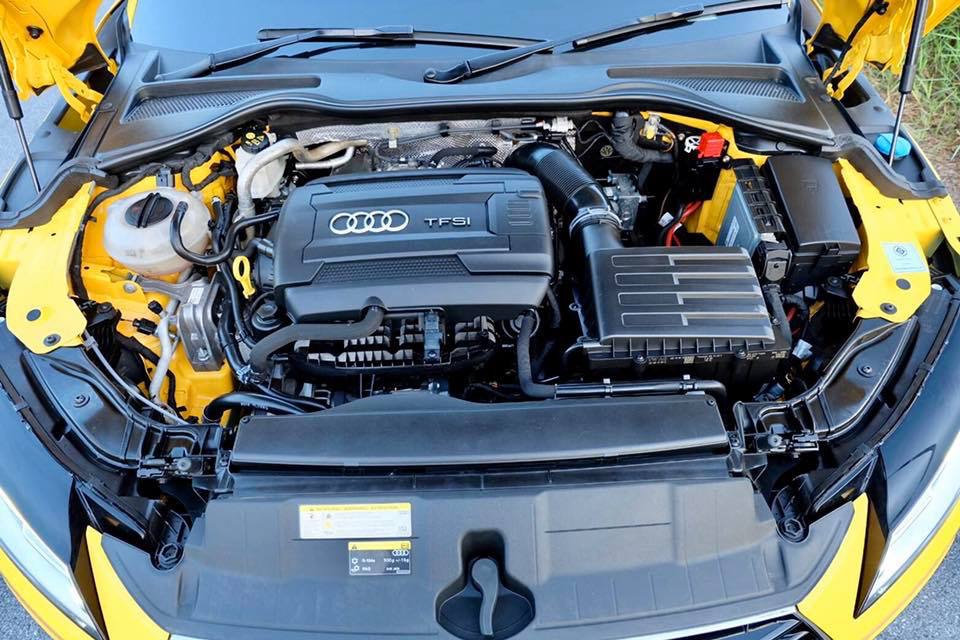 Audi TT Mk3 8S TT ปี 2017 สีเหลือง (รูปที่ 7)