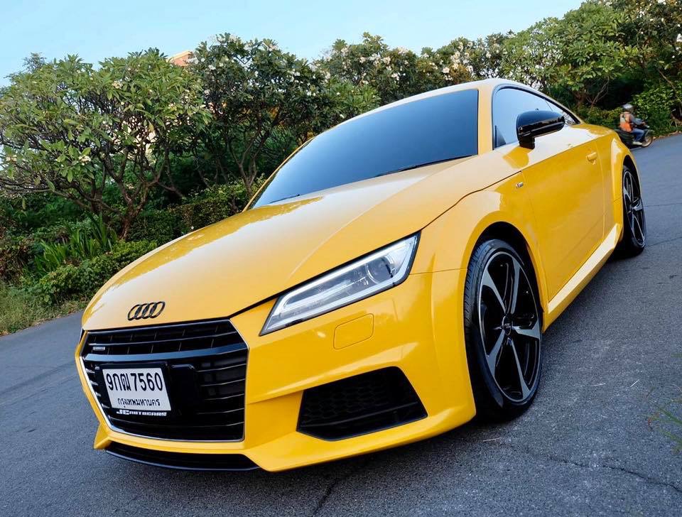 Audi TT Mk3 8S TT ปี 2017 สีเหลือง (รูปที่ 3)