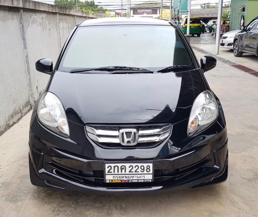 Honda Brio Amaze ปี 2012 สีดำ (รูปที่ 3)