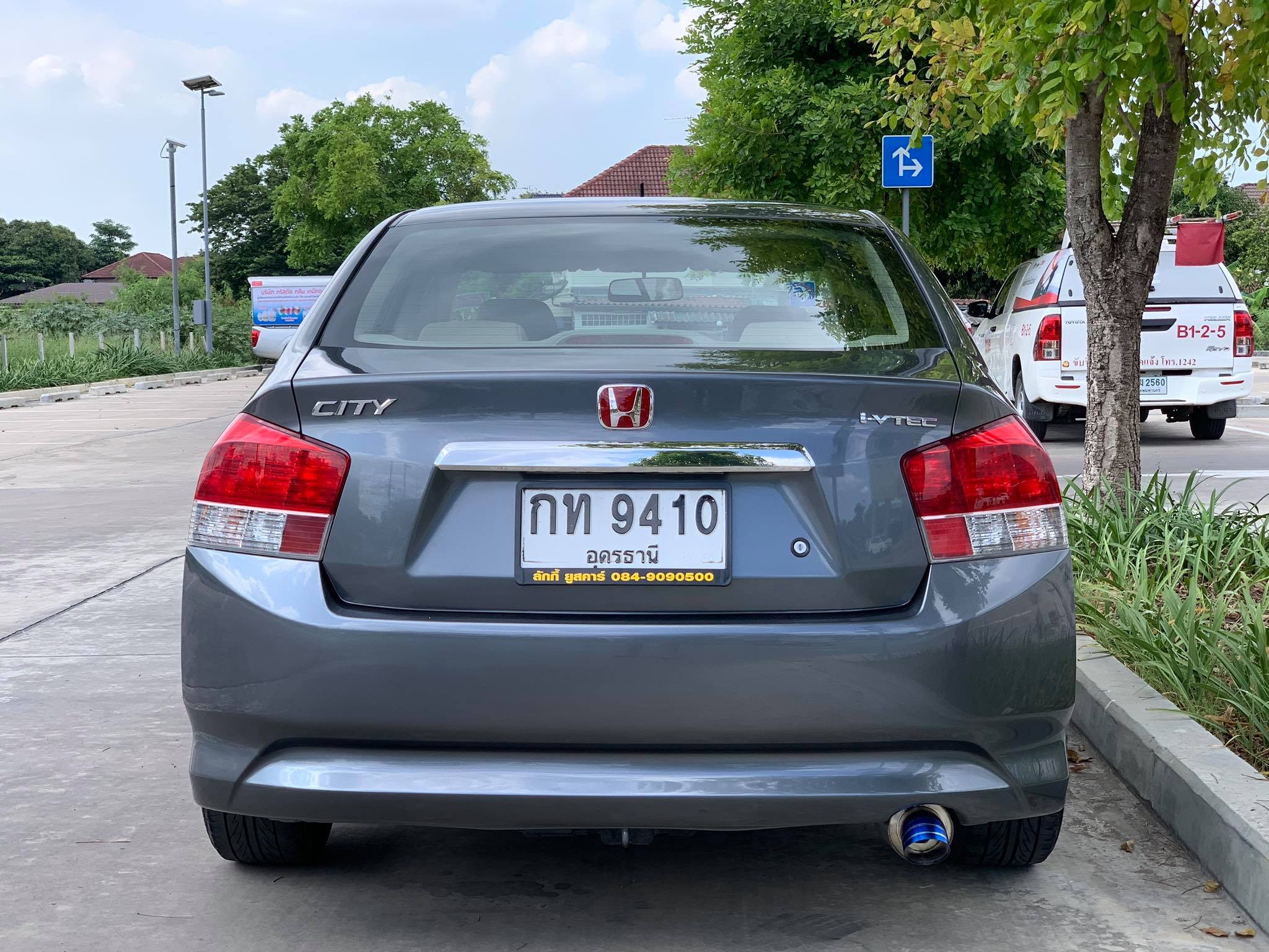 Honda City ปี 2010 สีเทา (รูปที่ 7)