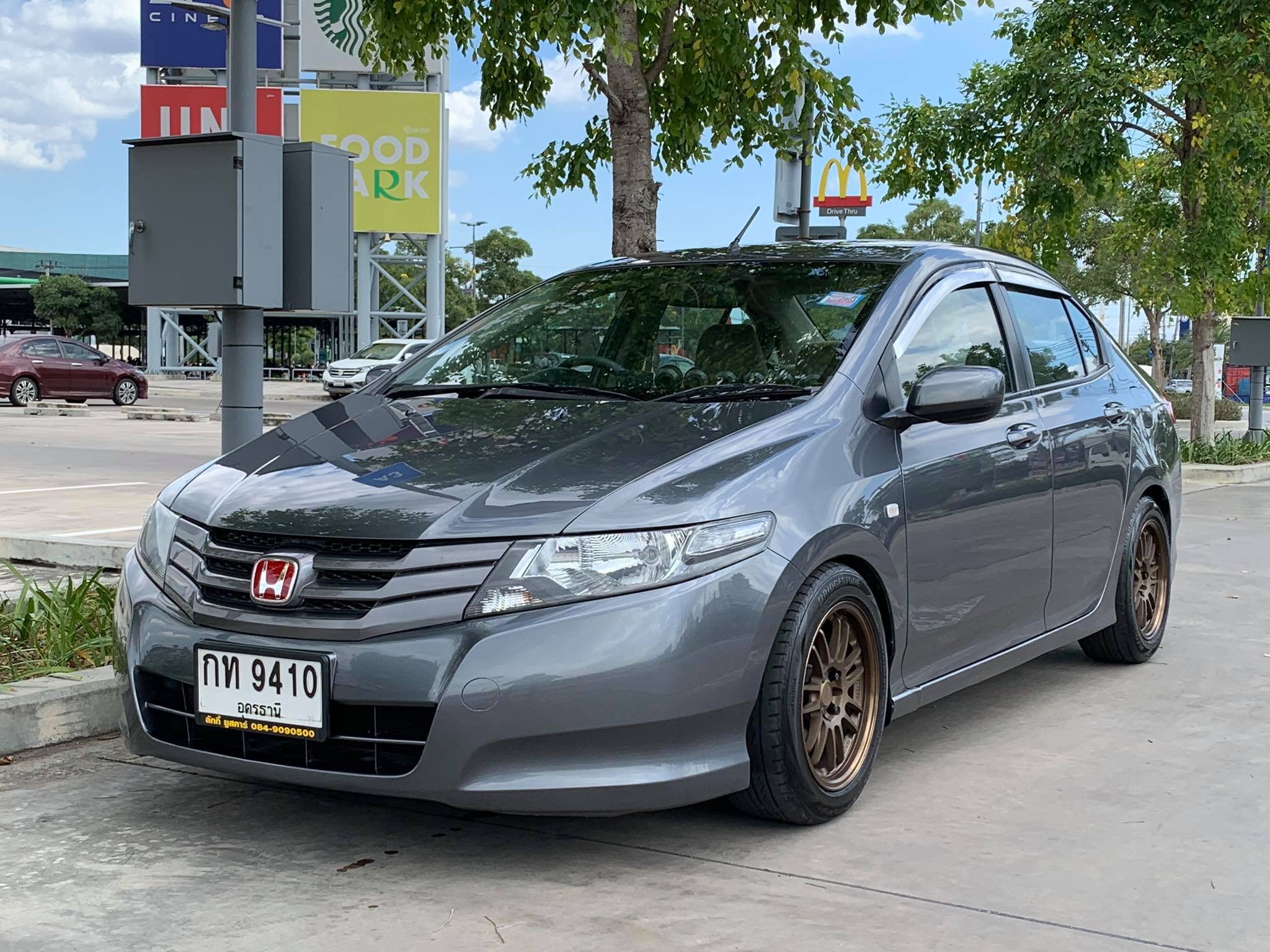 Honda City ปี 2010 สีเทา (รูปที่ 8)