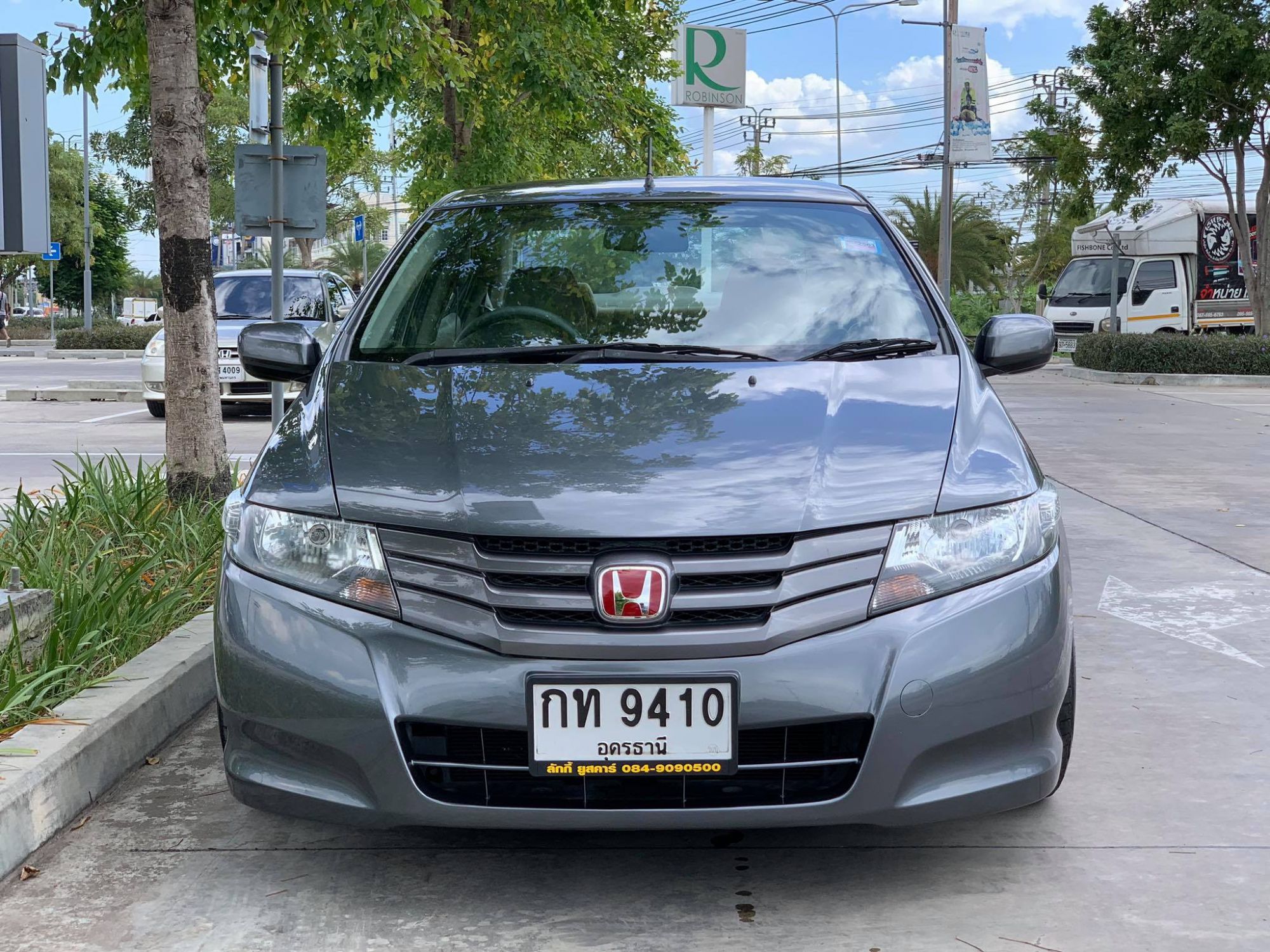 Honda City ปี 2010 สีเทา (รูปที่ 6)