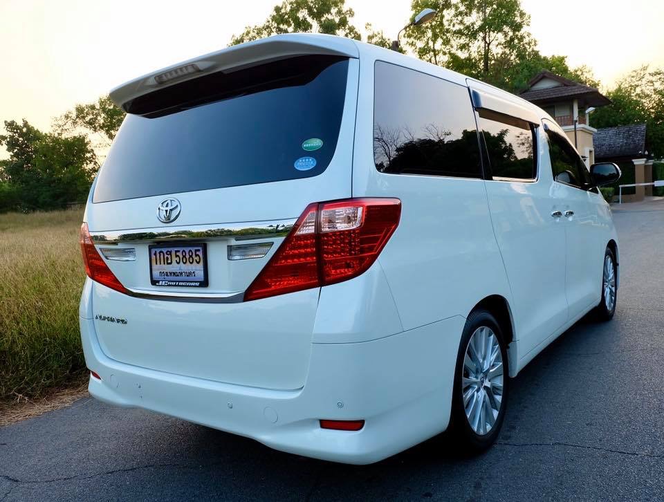 Toyota Alphard ปี 2013 สีขาว (รูปที่ 7)