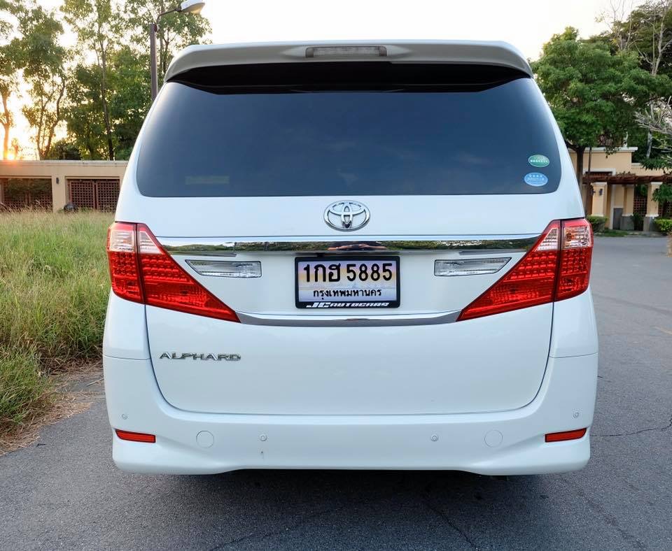 Toyota Alphard ปี 2013 สีขาว (รูปที่ 6)