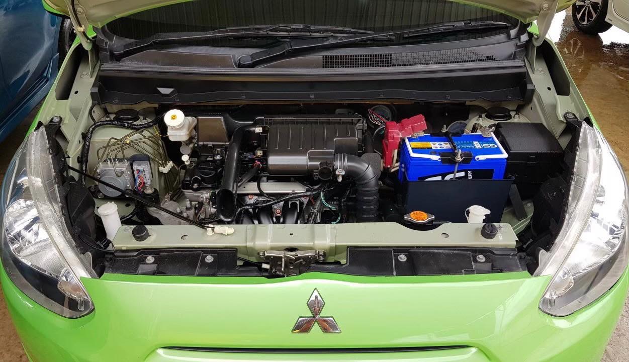 Mitsubishi Mirage ปี 2012 สีเขียว (รูปที่ 12)