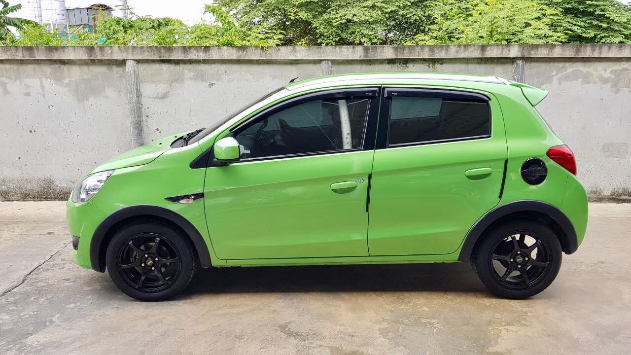 Mitsubishi Mirage ปี 2012 สีเขียว (รูปที่ 8)