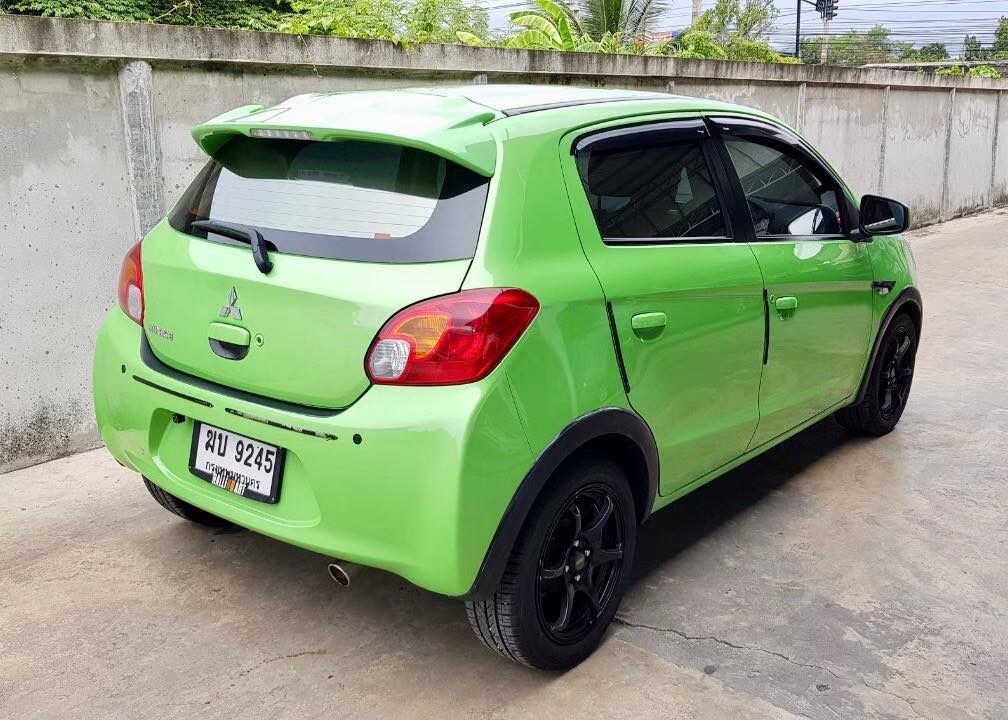 Mitsubishi Mirage ปี 2012 สีเขียว (รูปที่ 6)