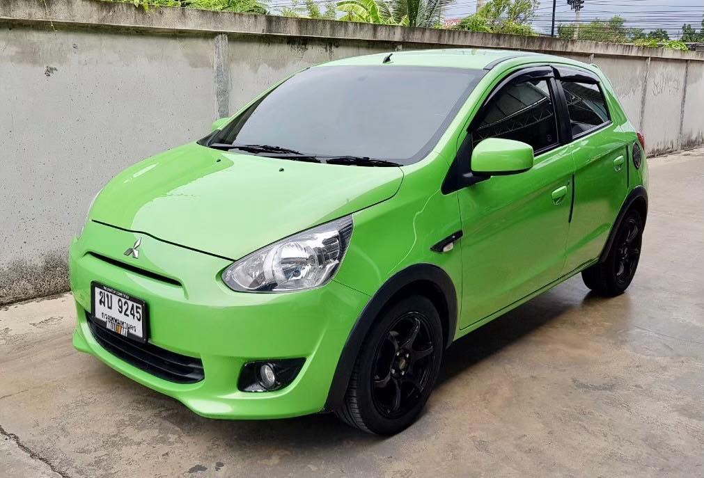 Mitsubishi Mirage ปี 2012 สีเขียว (รูปที่ 2)