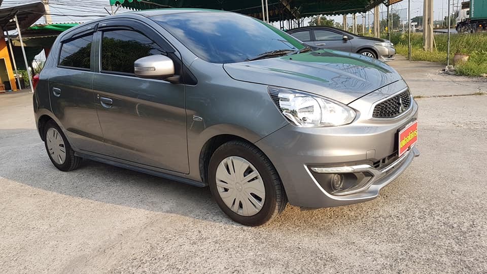 Mitsubishi Mirage ปี 2019 สีเทา (รูปที่ 2)
