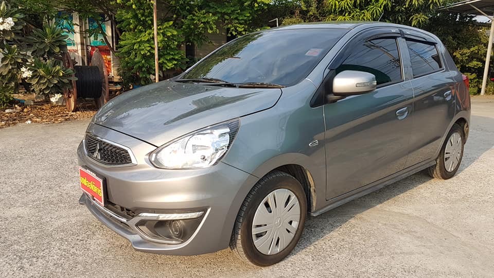 Mitsubishi Mirage ปี 2019 สีเทา (รูปที่ 3)