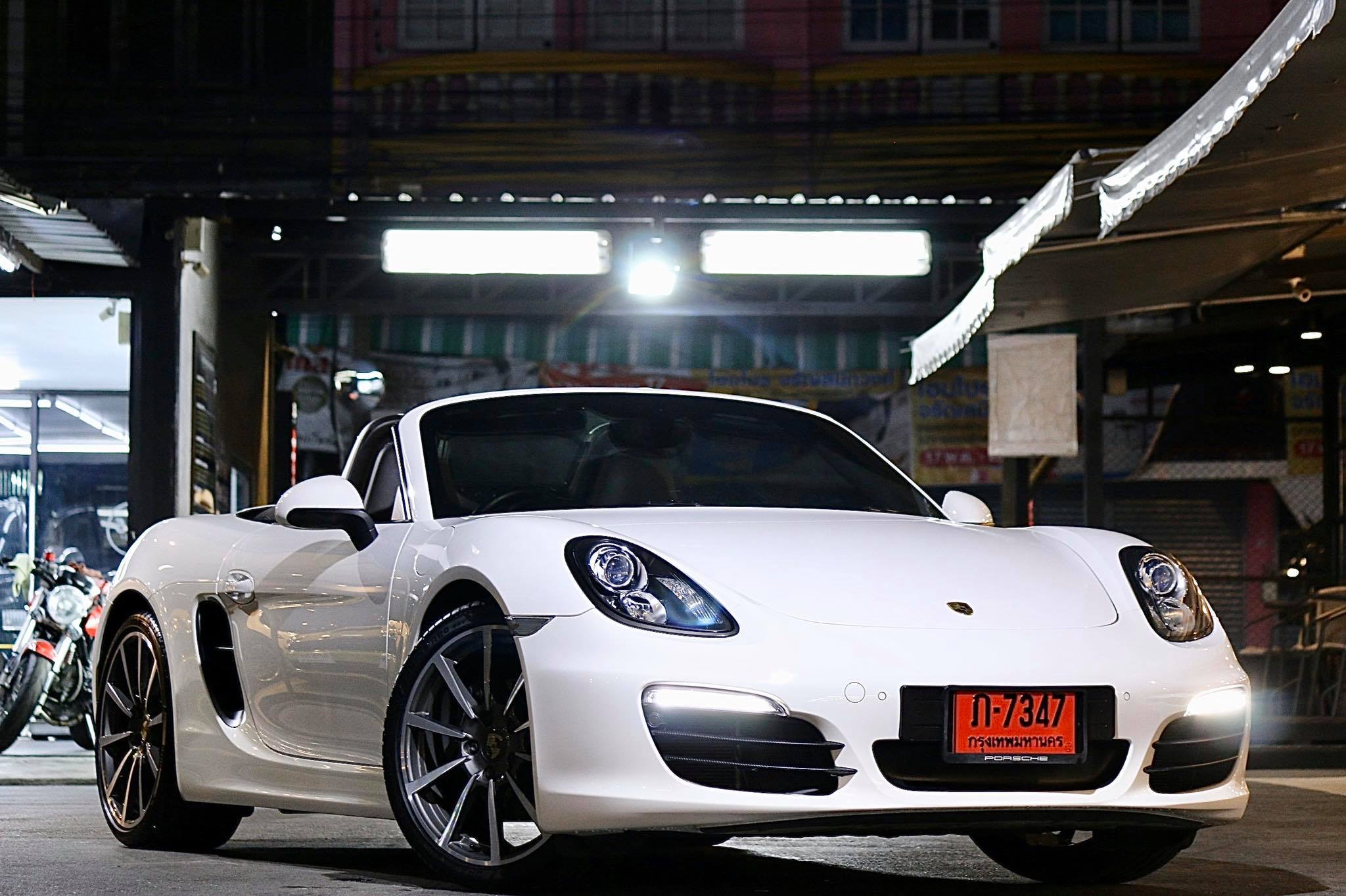 Porsche Boxster (Cayman) 981 ปี 2012 สีขาว (รูปที่ 2)