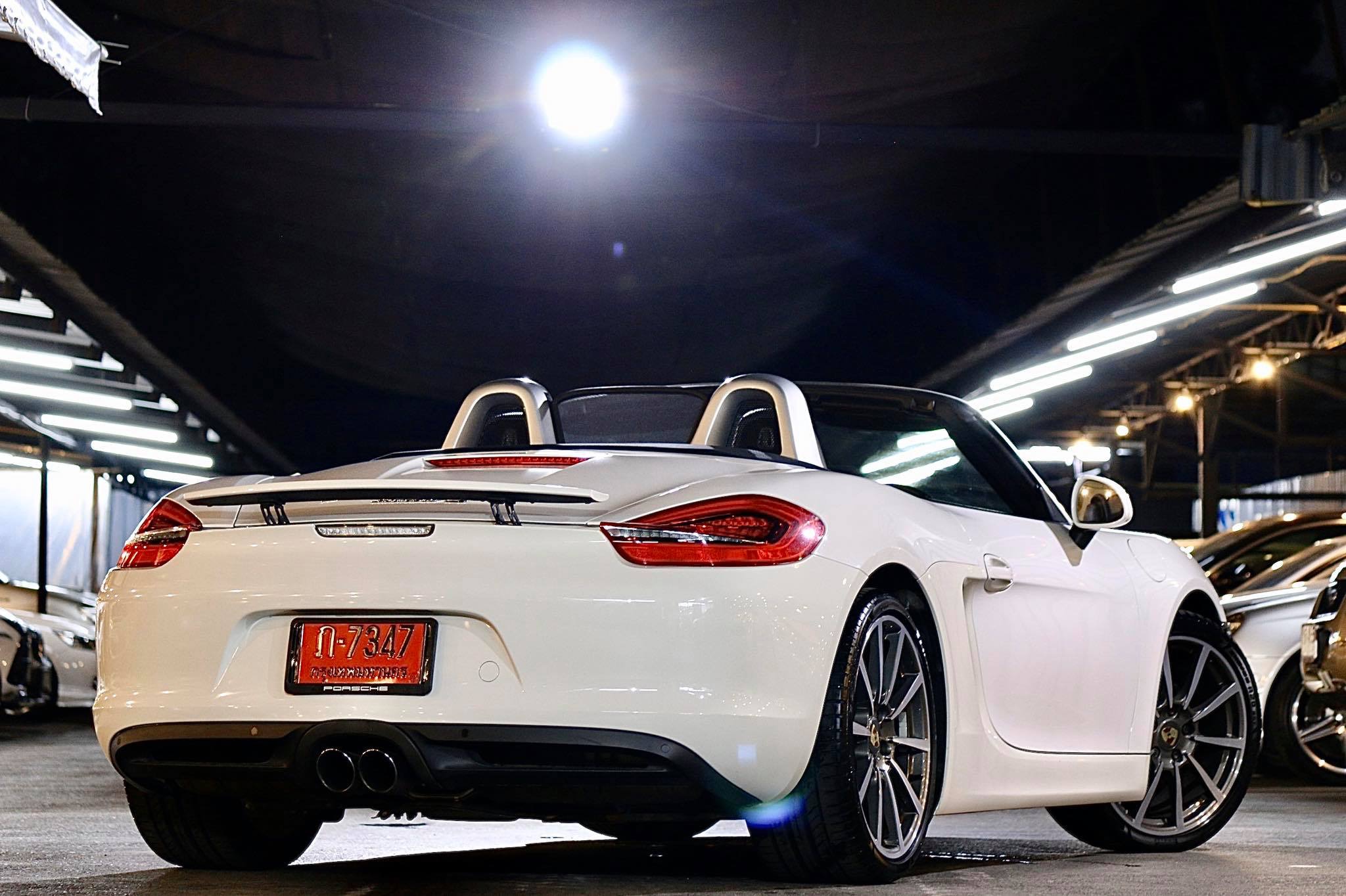 Porsche Boxster (Cayman) 981 ปี 2012 สีขาว (รูปที่ 5)