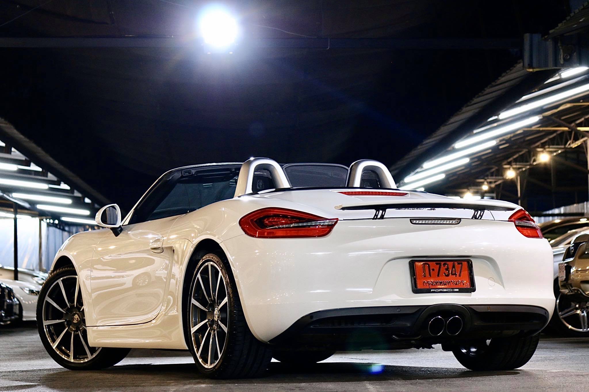 Porsche Boxster (Cayman) 981 ปี 2012 สีขาว (รูปที่ 6)