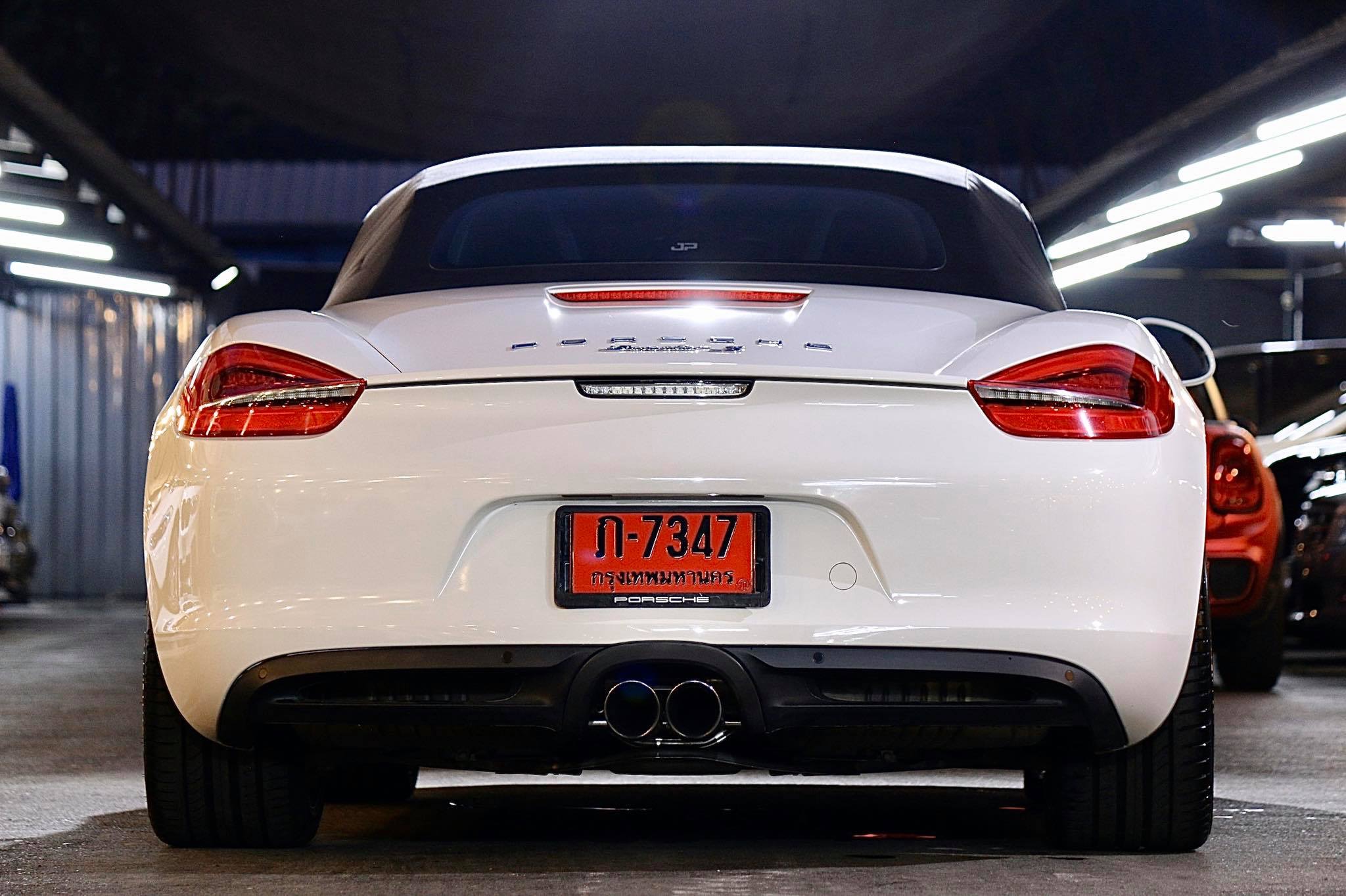 Porsche Boxster (Cayman) 981 ปี 2012 สีขาว (รูปที่ 4)