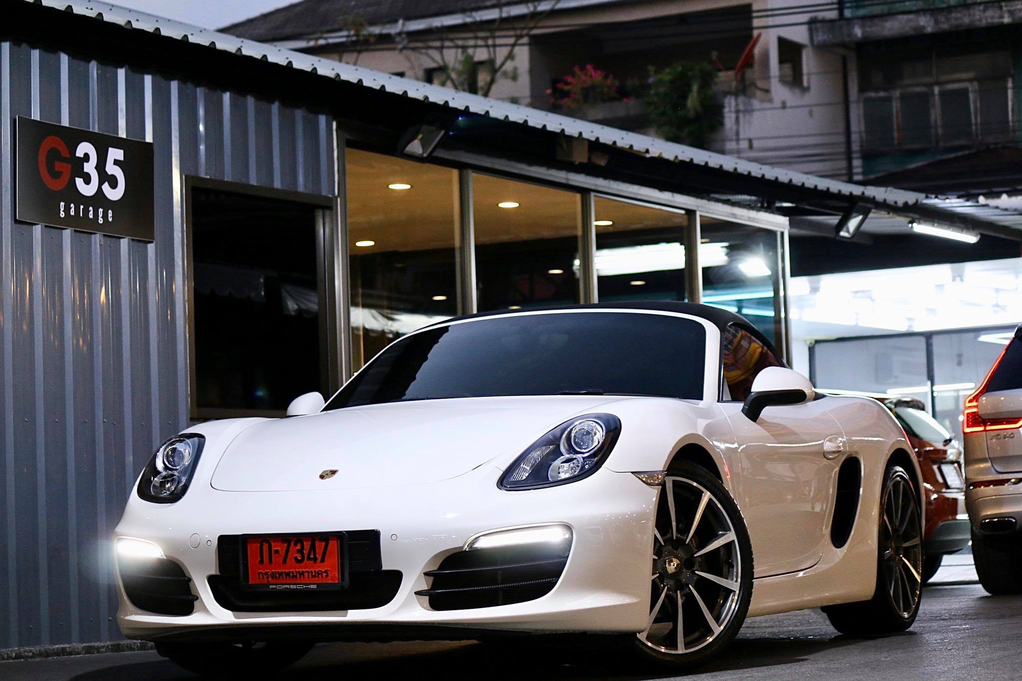 Porsche Boxster (Cayman) 981 ปี 2012 สีขาว