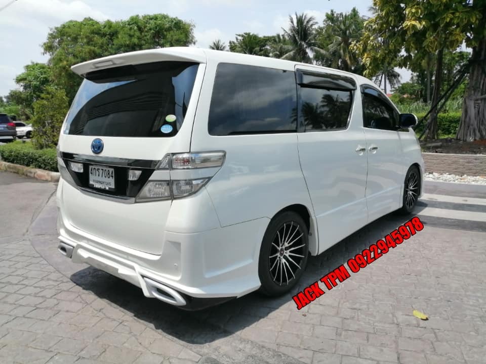 Toyota Vellfire ปี 2009 สีขาว (รูปที่ 2)