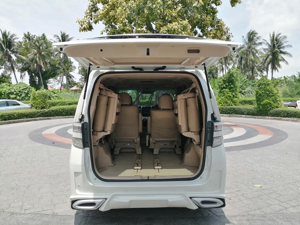 Toyota Vellfire ปี 2009 สีขาว (รูปที่ 11)