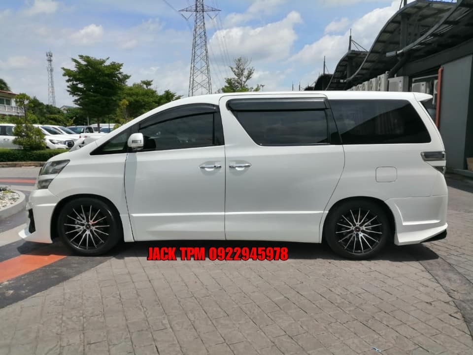 Toyota Vellfire ปี 2009 สีขาว (รูปที่ 4)