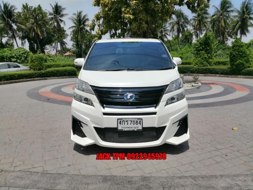 Toyota Vellfire ปี 2009 สีขาว (รูปที่ 7)