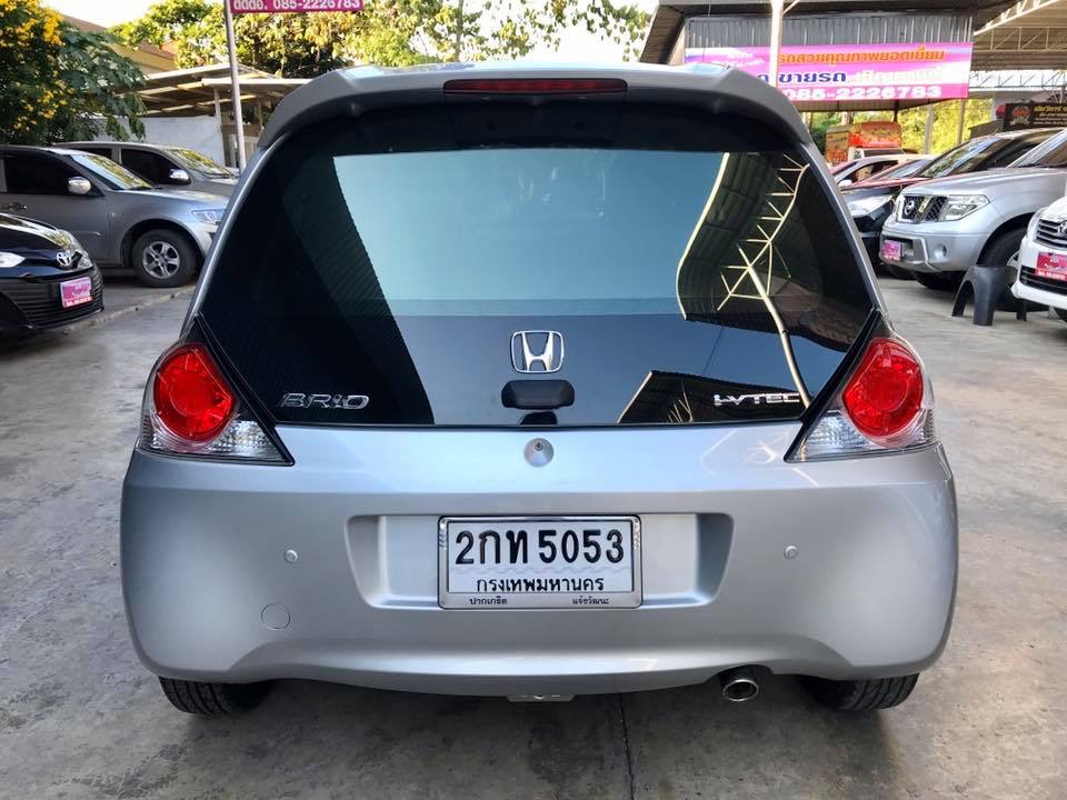 Honda Brio ปี 2013 สีเงิน (รูปที่ 3)