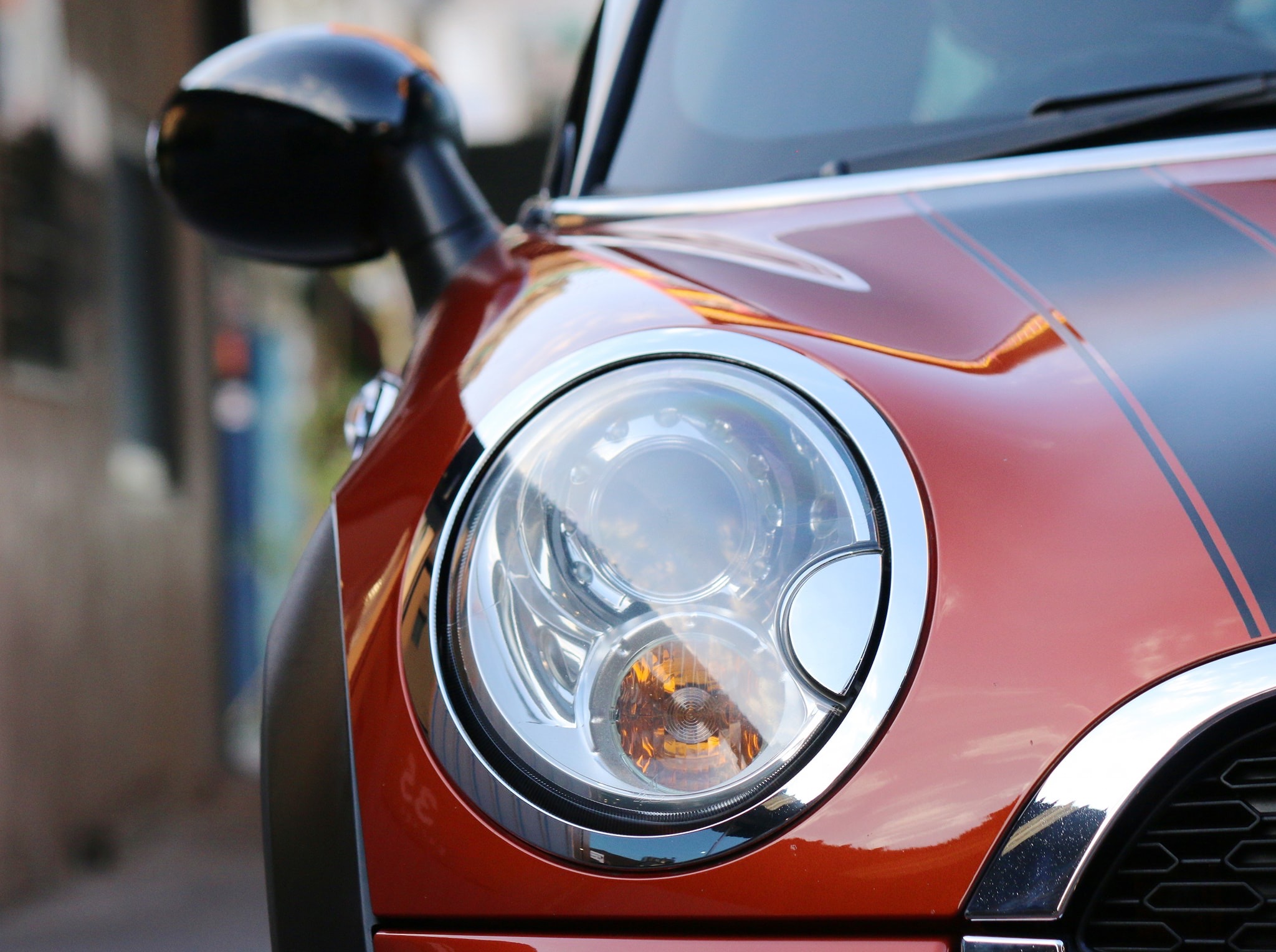 Mini Hatch (Cooper) Gen2 R56 ปี 2011 สีส้ม (รูปที่ 4)