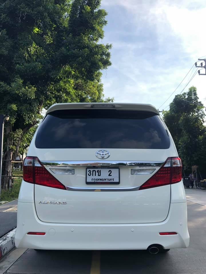 Toyota Alphard ปี 2013 สีขาว (รูปที่ 7)
