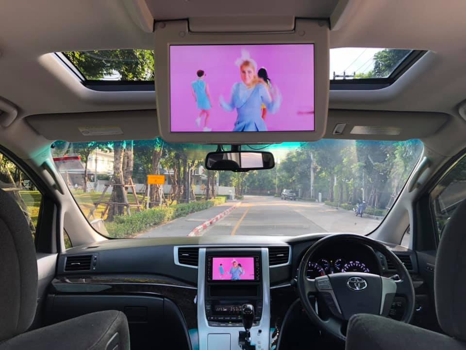 Toyota Alphard ปี 2013 สีขาว (รูปที่ 4)