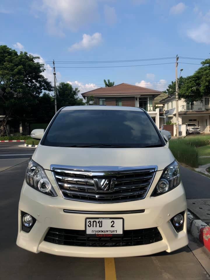 Toyota Alphard ปี 2013 สีขาว (รูปที่ 6)