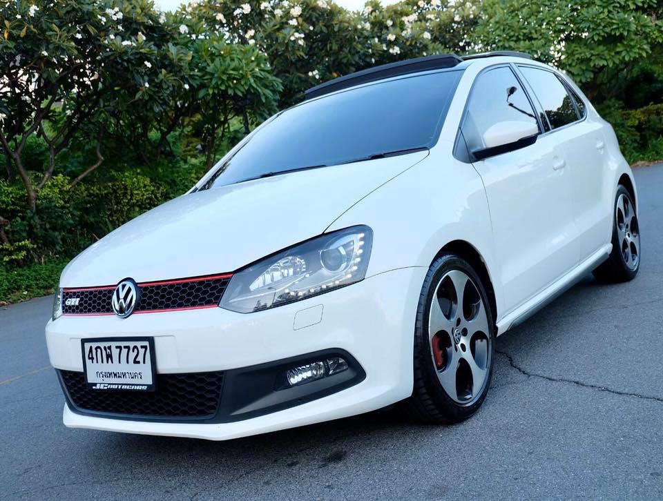 Volkswagen Polo ปี 2014 สีขาว (รูปที่ 3)