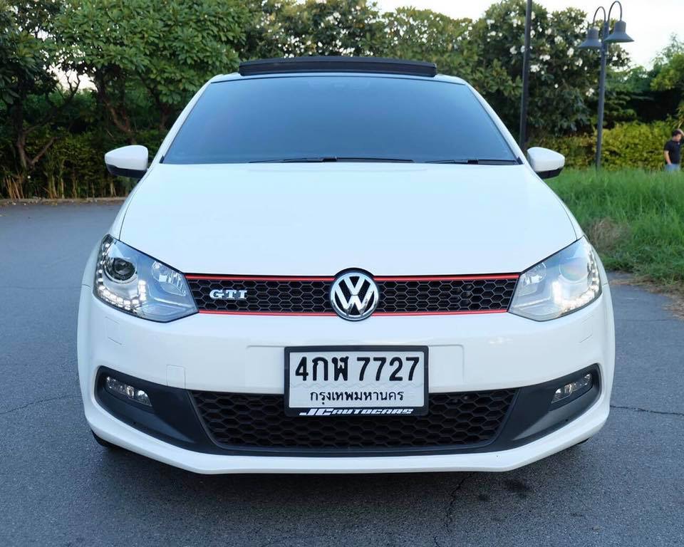 Volkswagen Polo ปี 2014 สีขาว (รูปที่ 2)