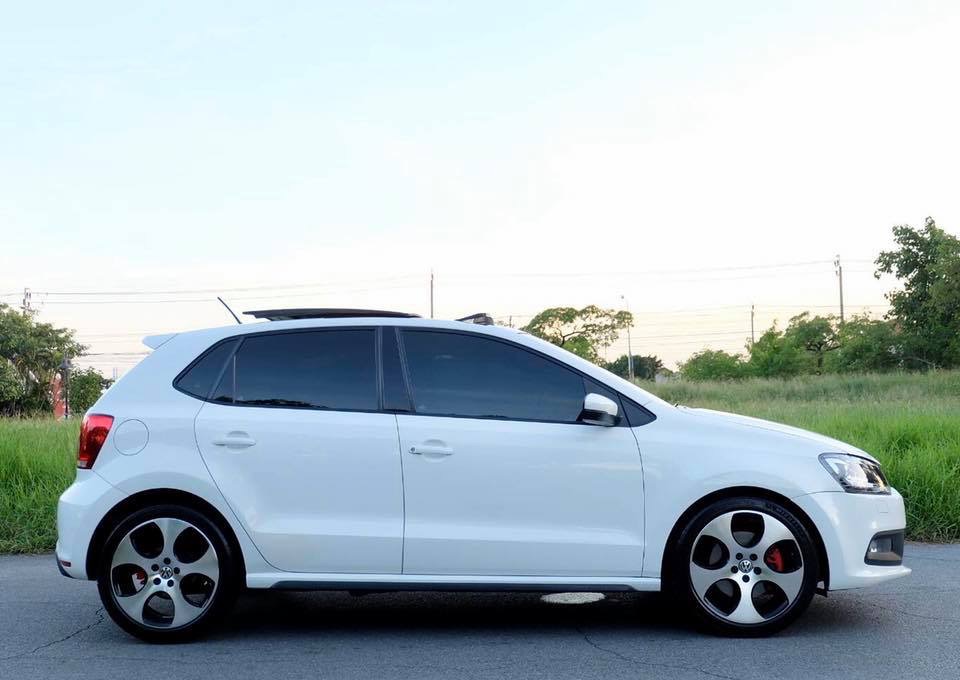Volkswagen Polo ปี 2014 สีขาว (รูปที่ 4)