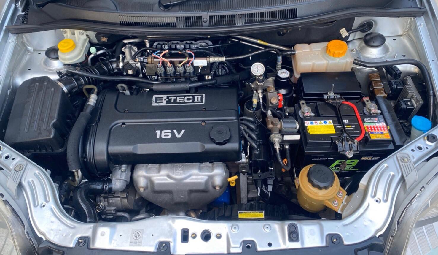 Chevrolet Aveo ปี 2011 สีเงิน (รูปที่ 15)