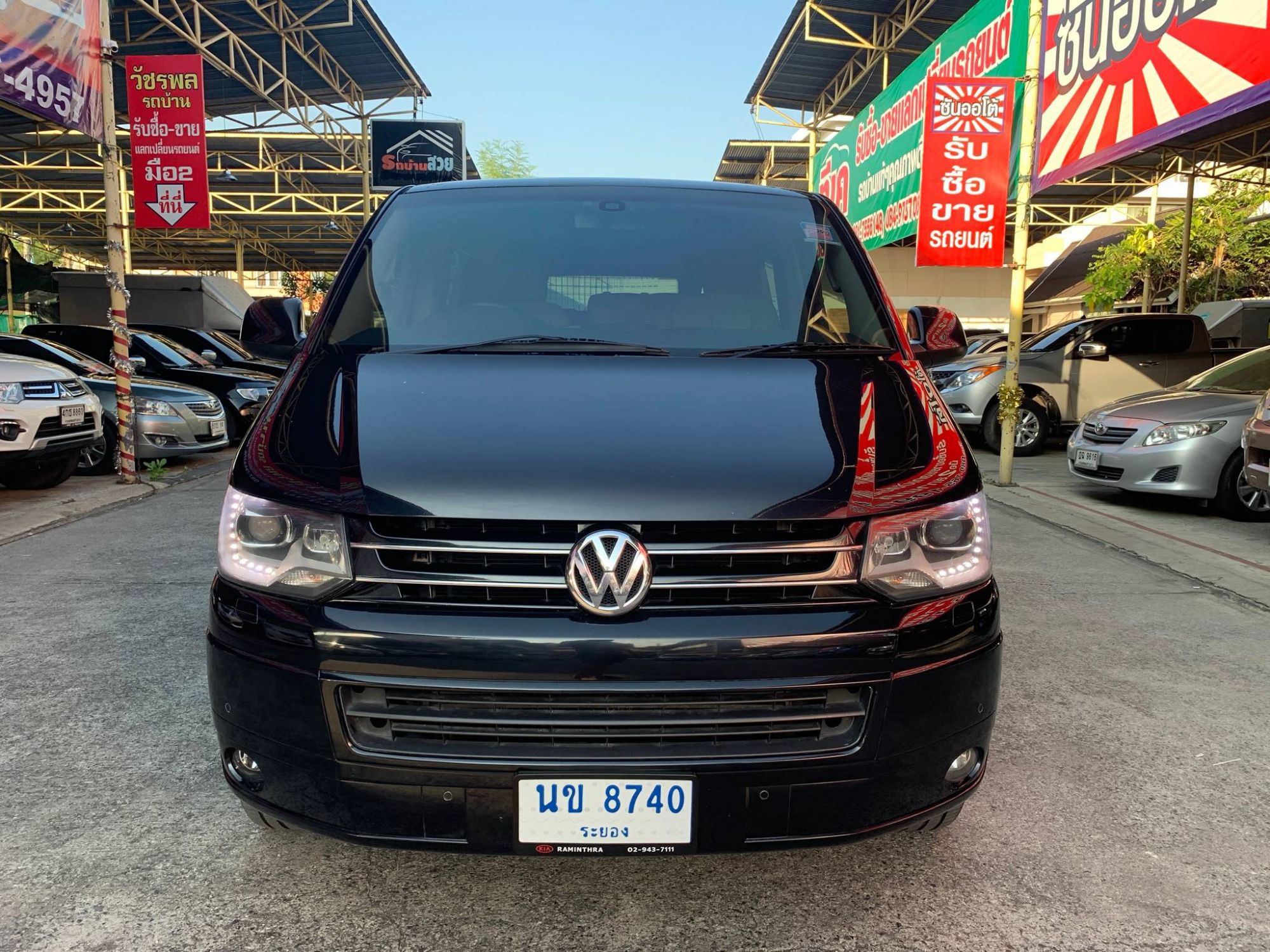 Volkswagen Transporter (Caravelle) Caravelle ปี 2013 สีดำ (รูปที่ 2)