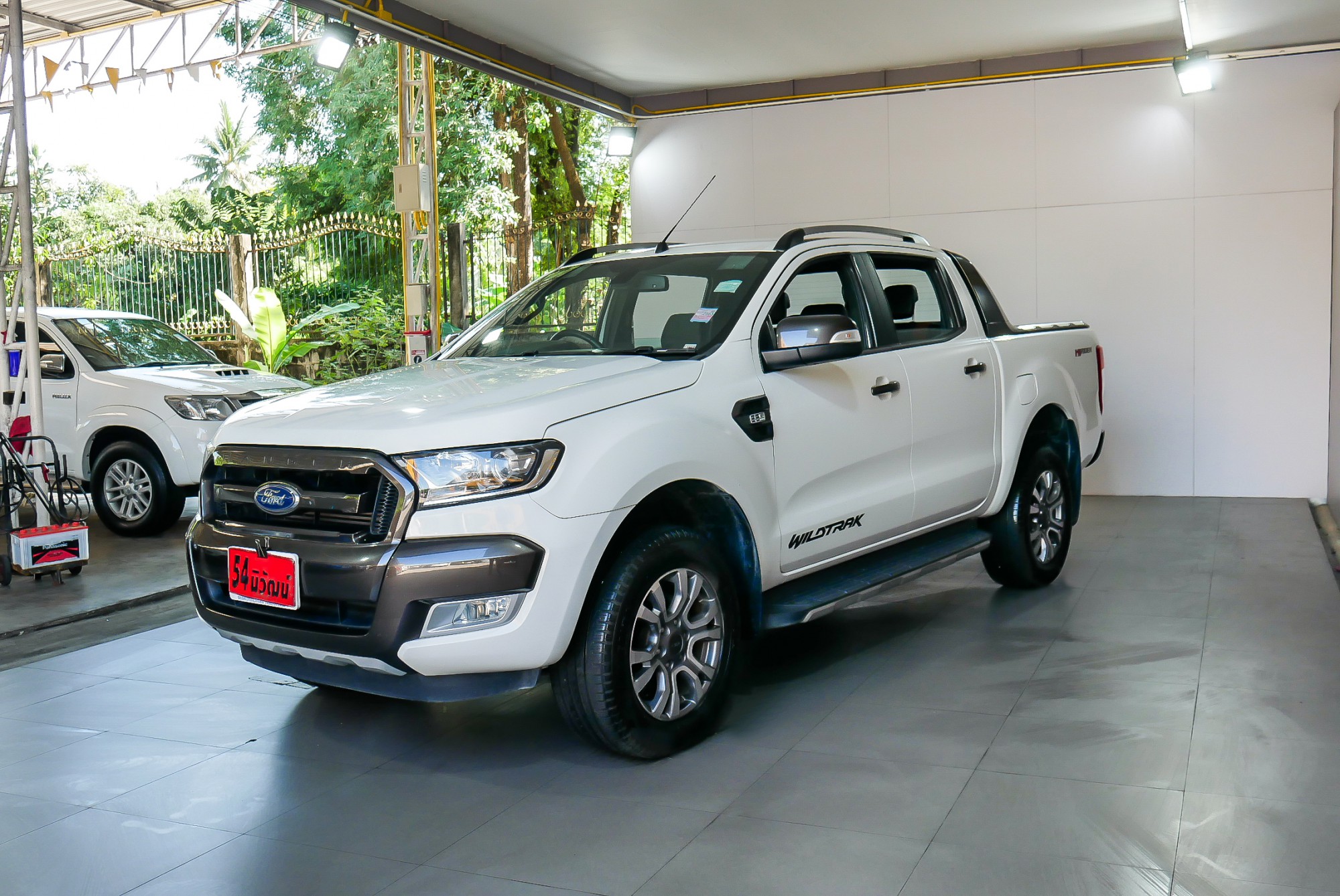 FORD RANGER DOUBLECAB 2.2 WILDTACK HI-RIDER MNC AT ปี 2016 สีขาว (รูปที่ 5)