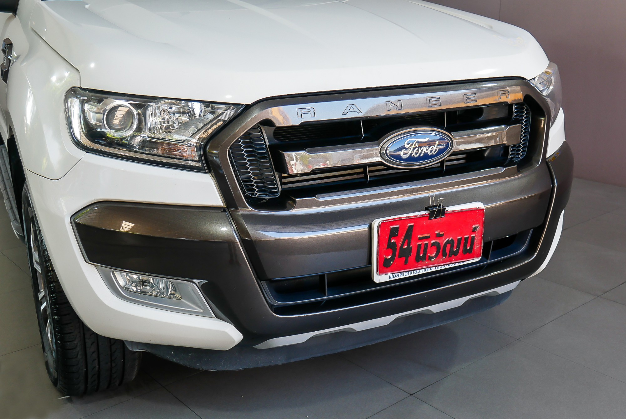 FORD RANGER DOUBLECAB 2.2 WILDTACK HI-RIDER MNC AT ปี 2016 สีขาว (รูปที่ 4)