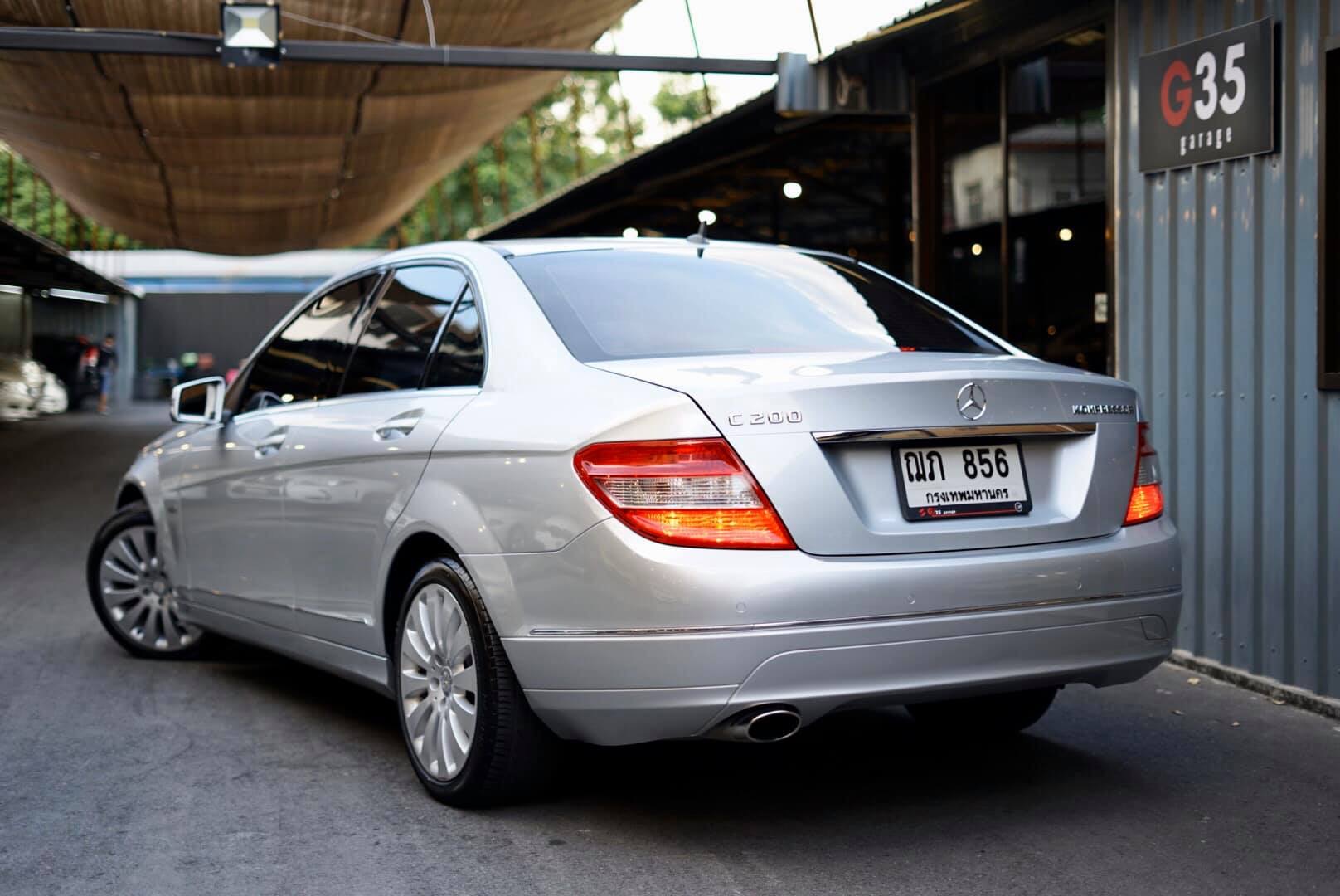 Mercedes-Benz C-Class W204 C200 ปี 2009 สีเงิน (รูปที่ 4)